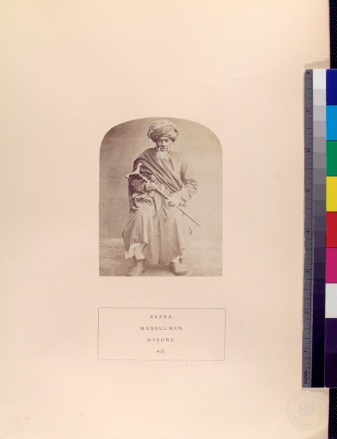 Mysore’da bir kadı portresi