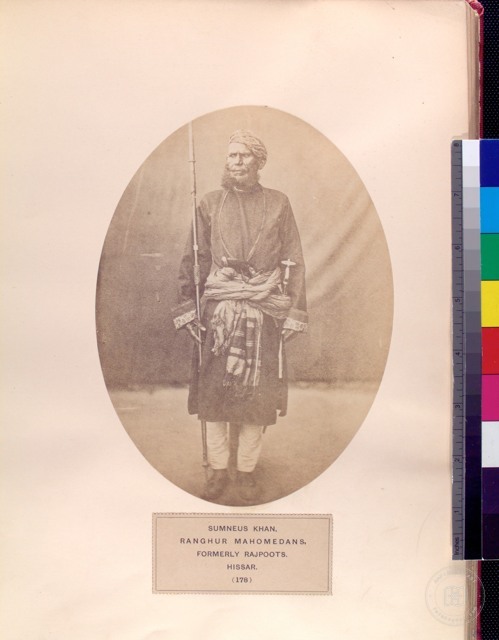Portrait of Sumneus Khan in Hisar