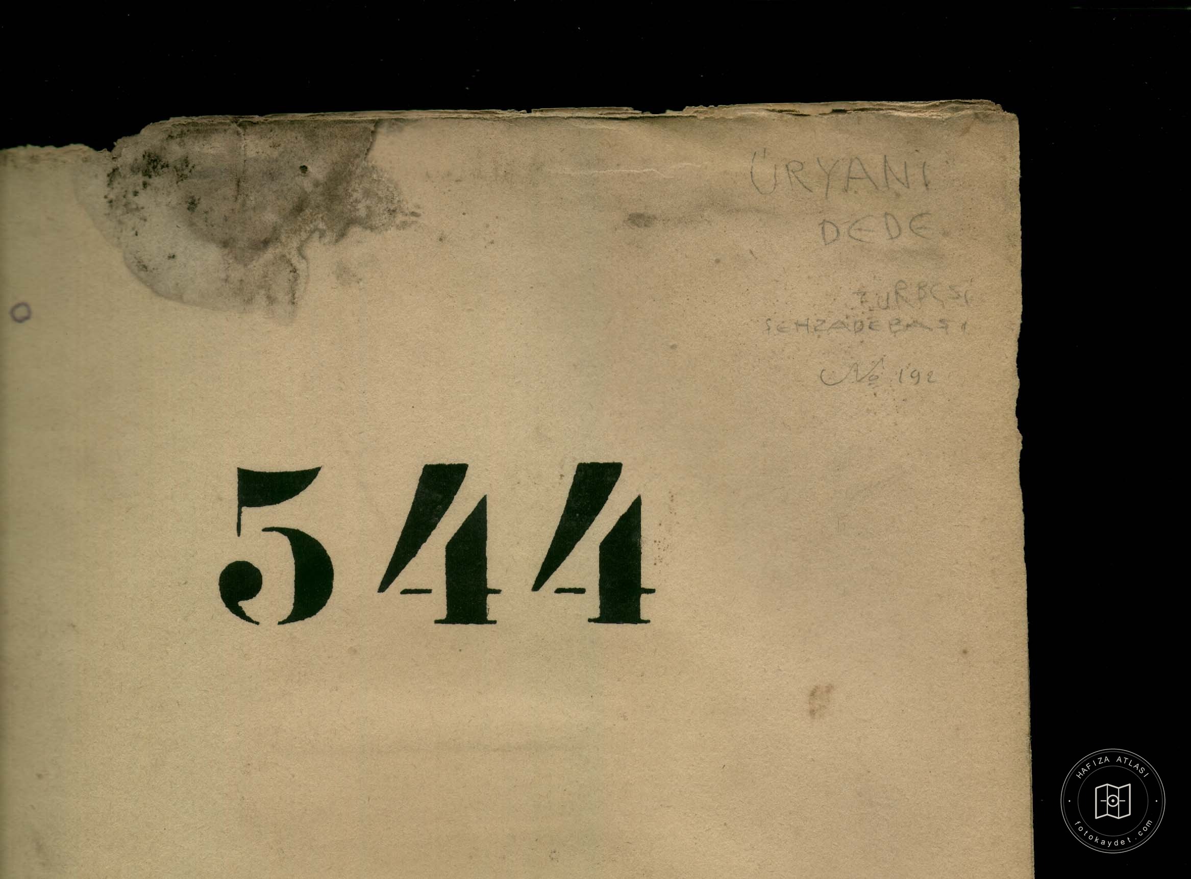 ÜRYANİ DEDE Tomb — Document