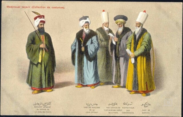 Osmanlı Halkı ve Kostümleri — Portre ve kişi arşivi