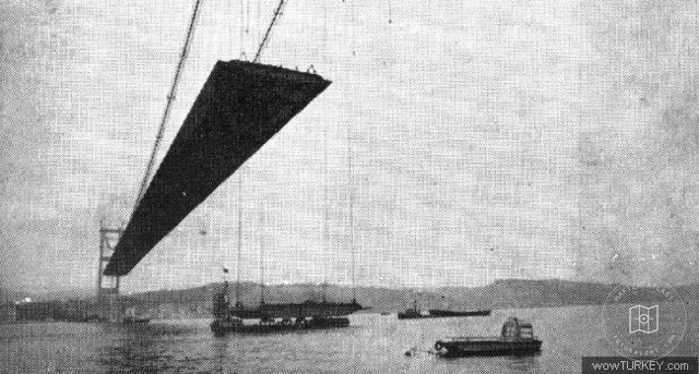 Boğaziçi Köprüsü İnşaatı