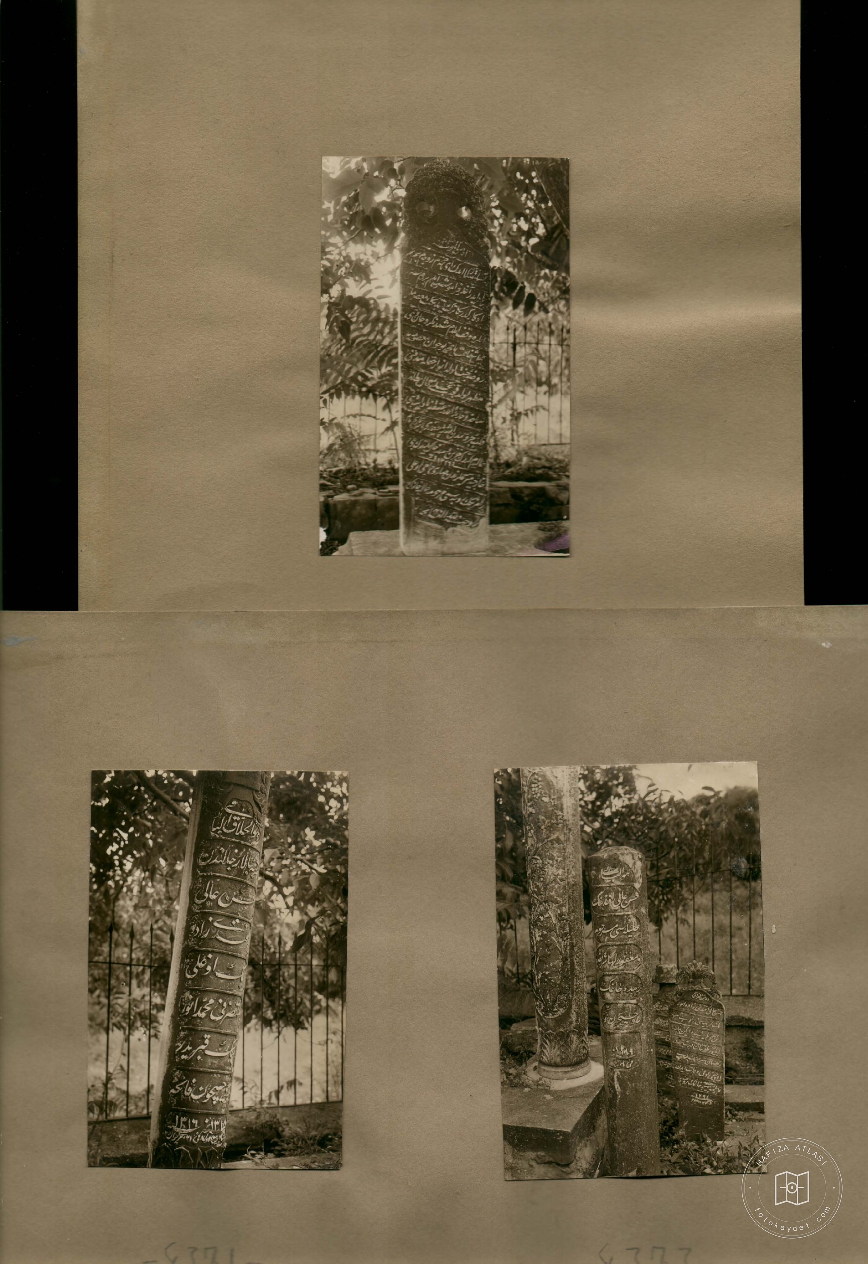 Topkapı Cemetery — Album plate