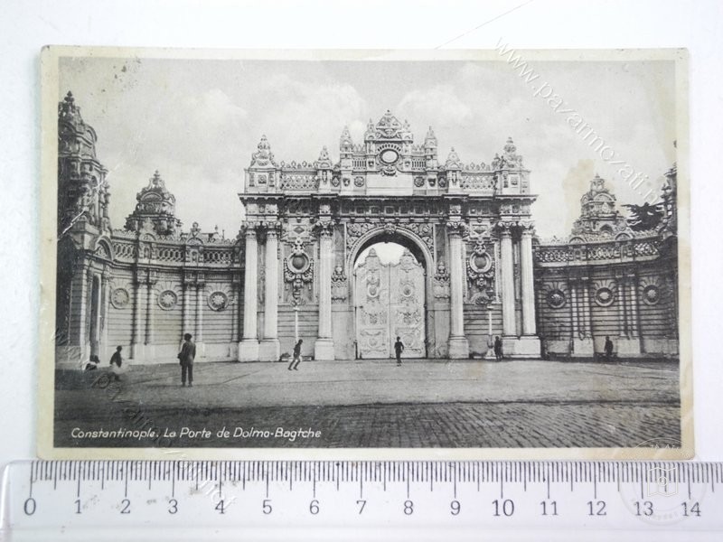 Dolmabahçe ve Çırağan — Arşivden bir görünüm