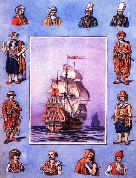 Osmanlı Halkı ve Kostümleri — Portre ve kişi arşivi