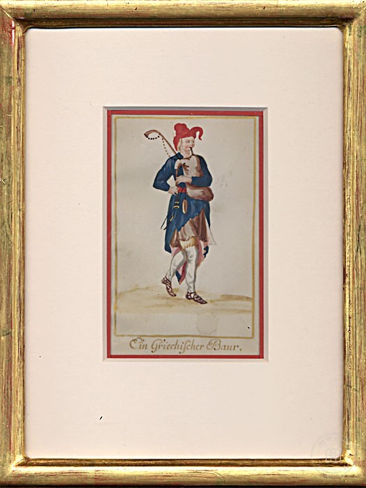 Ottoman People and Costumes — Portrait from the archive