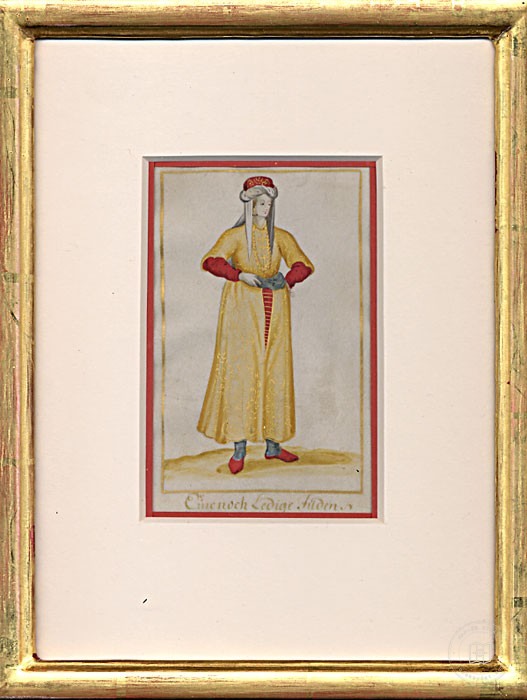Ottoman People and Costumes — Portrait from the archive
