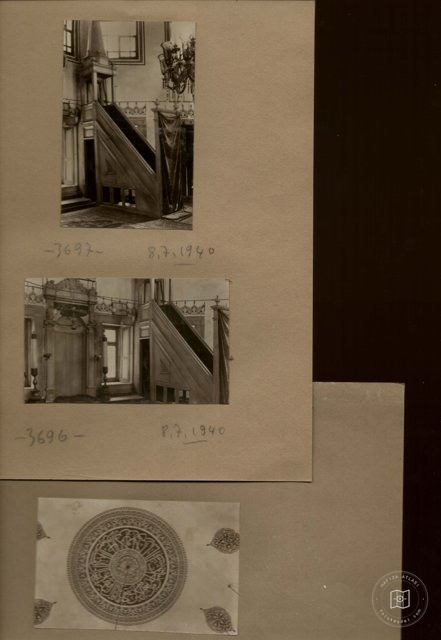 Mosque, medrese, taire, library — Album plate