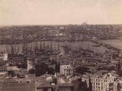Galata tower from Golden Horn