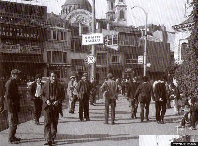Taksimde Amele Pazarı