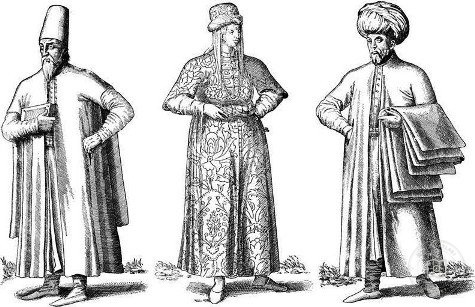 Osmanlı Halkı ve Kostümleri — Portre ve kişi arşivi