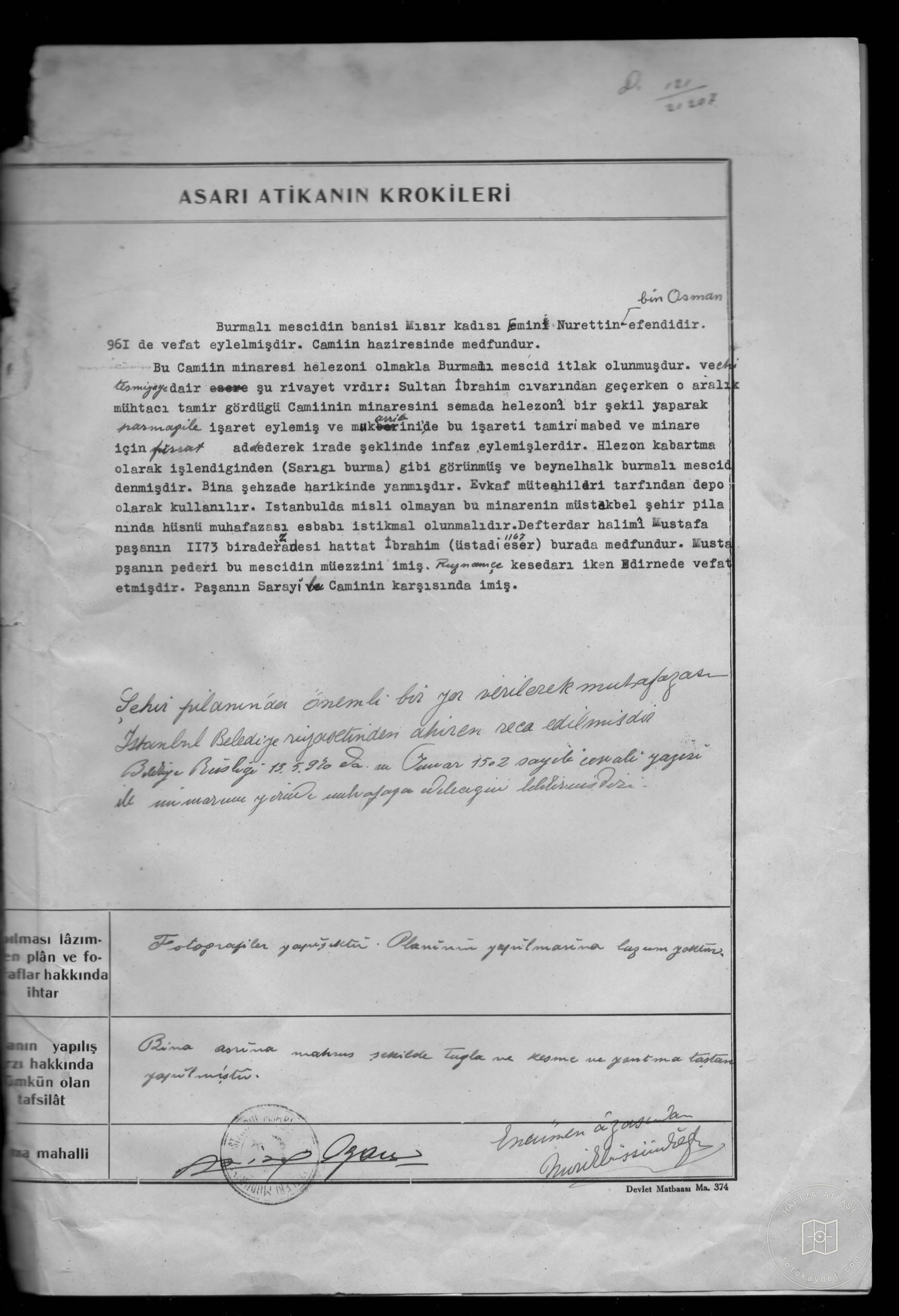 BURMALI MESCİT — Document