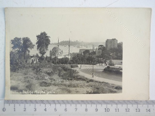 Dolmabahçe and Çırağan — View from the archive