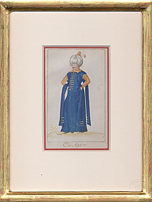 Ottoman People and Costumes — Portrait from the archive