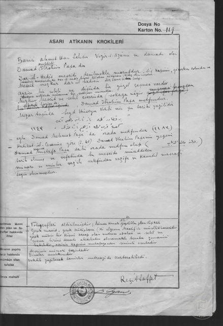 DAMAT IBRAHİM PAŞA MEDRESUM — Document