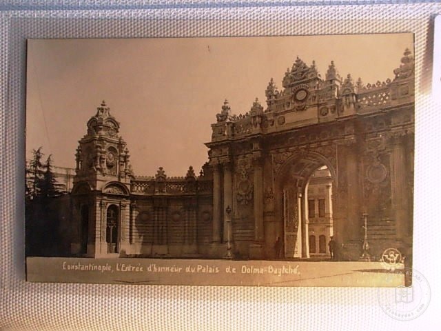 Dolmabahçe and Çırağan — Archive image