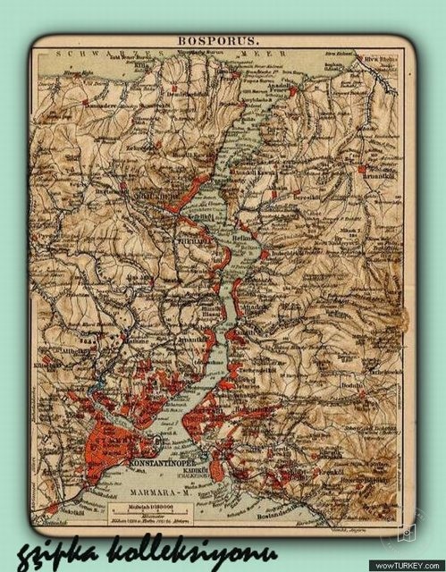 Istanbul Bogaz Location Map C