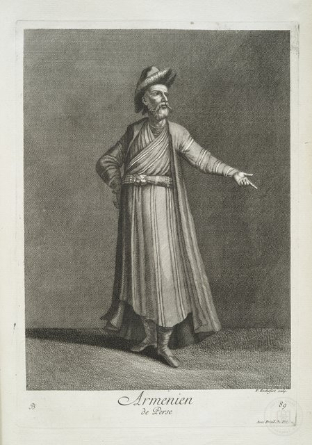 Ottoman People, Soldiers, Officers, Costumes — Portrait from the archive