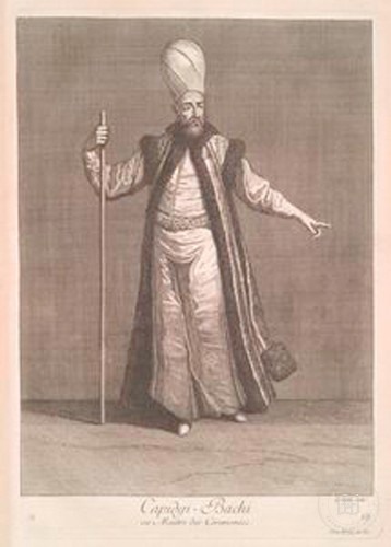 Ottoman People, Soldiers, Officers, Costumes — Portrait from the archive