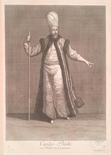 Ottoman People, Soldiers, Officers, Costumes — Portrait from the archive
