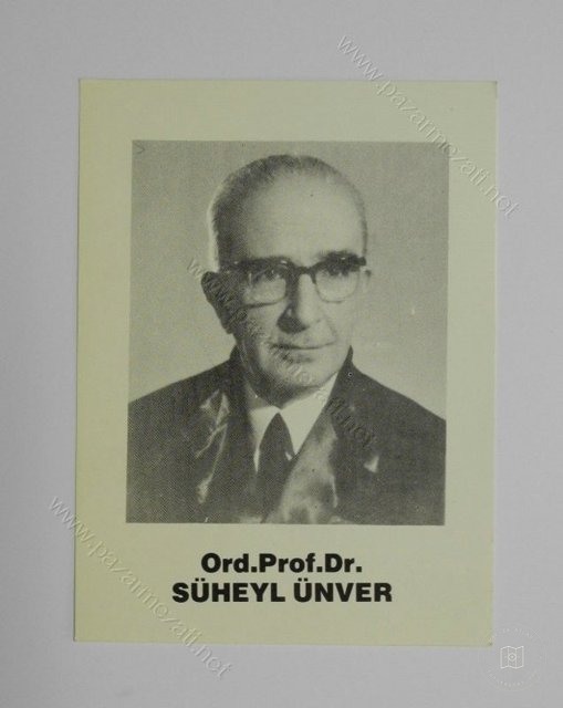 Süheyl Ünver — Portre ve kişi arşivi