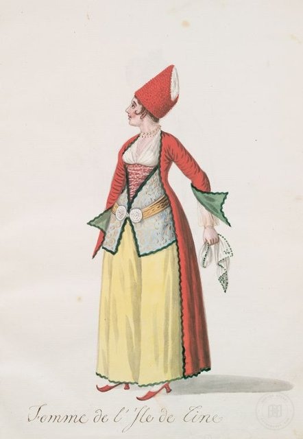Ottoman People, Soldiers, Officers, Costumes — Portrait from the archive