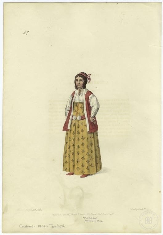 Osmanlı Halkları, Askerleri, Memurlar, Kostümleri — Portre ve kişi arşivi