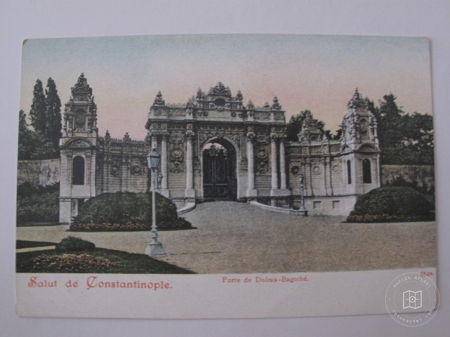 Dolmabahçe and Çırağan — Archive image