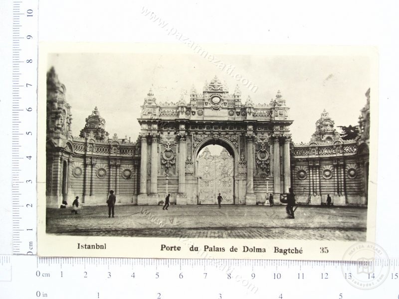 Dolmabahçe ve Çırağan — Arşivden bir görünüm
