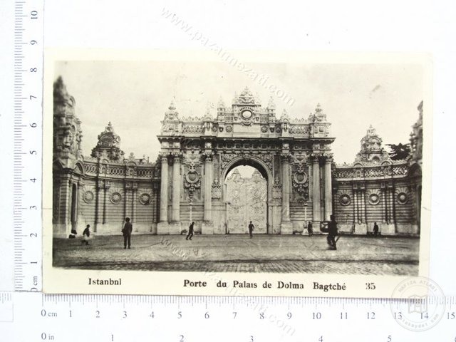 Dolmabahçe and Çırağan — View from the archive