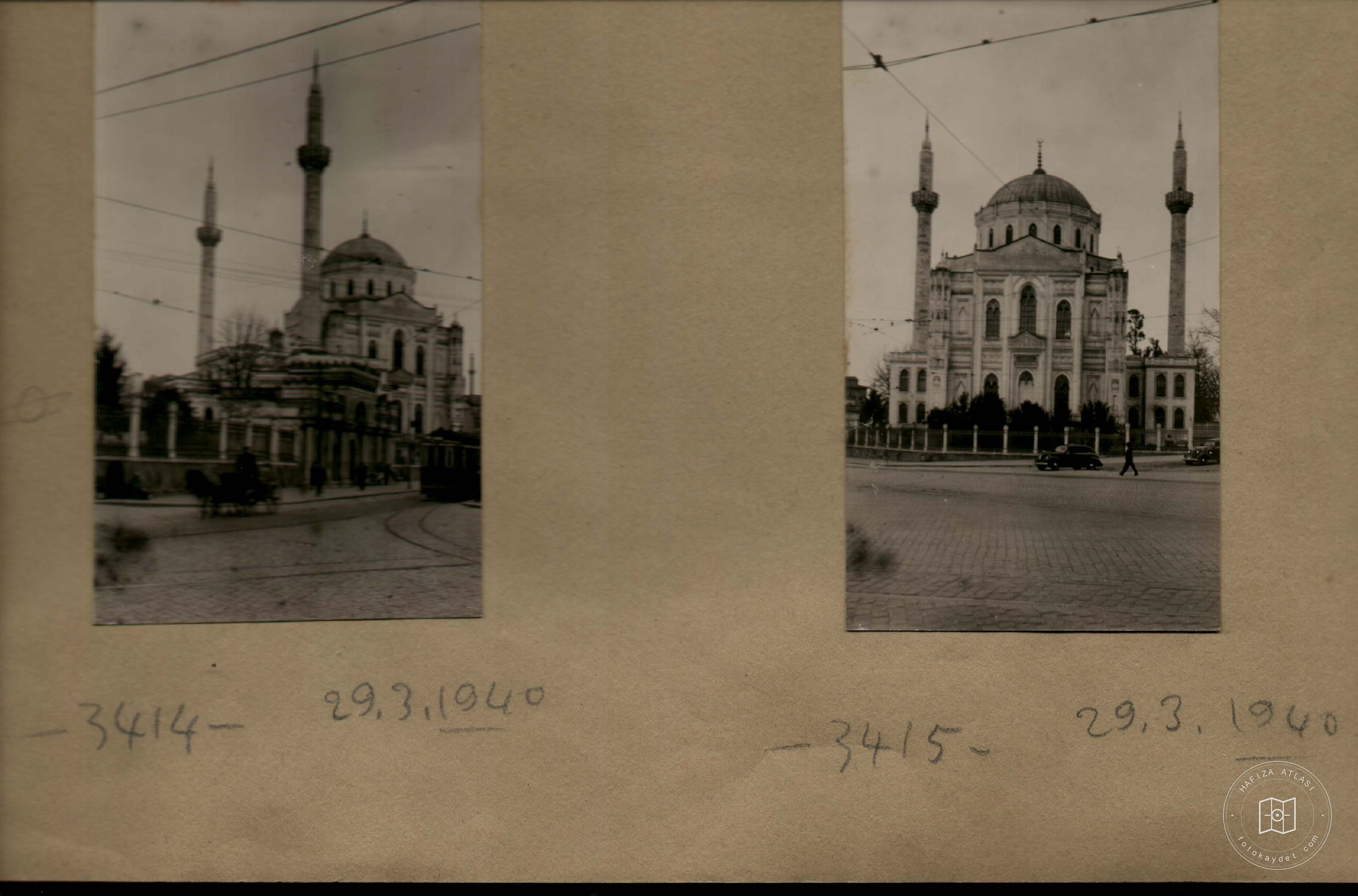Pertevnal Valide Sultan Mosque and Müştemilate — Archive image