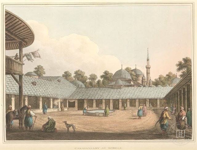 Ottoman People, Soldiers, Officers, Costumes — Portrait from the archive