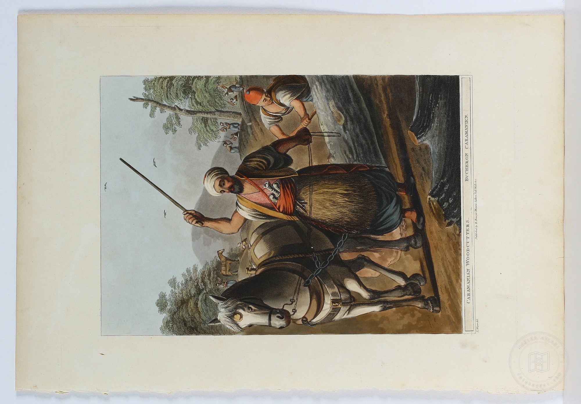 Ottoman People and Costumes — Portrait from the archive