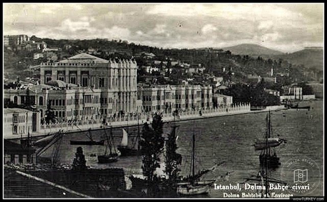 Dolmabahçe and Çırağan — View from the archive