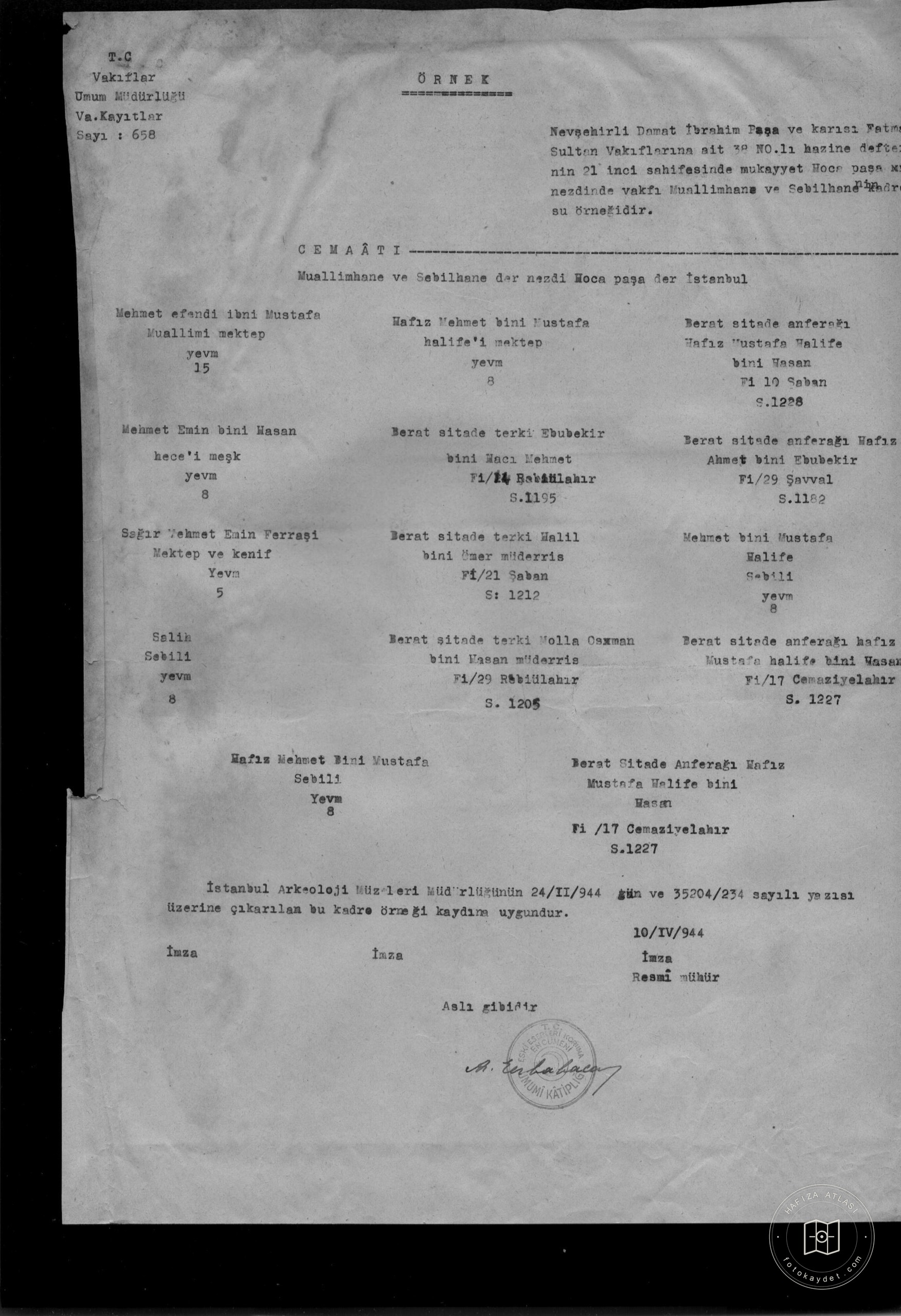 IBRAHİM PAŞA — Document
