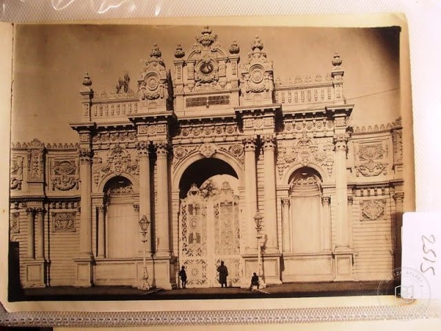 Dolmabahçe and Çırağan — Archive image