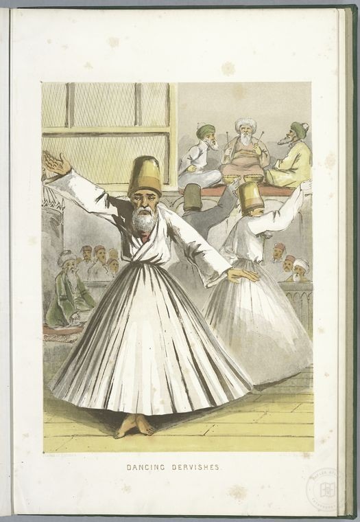Ottoman People, Soldiers, Officers, Costumes — Portrait from the archive