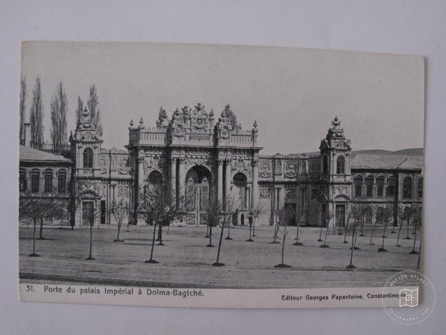 Dolmabahçe and Çırağan — Archive image