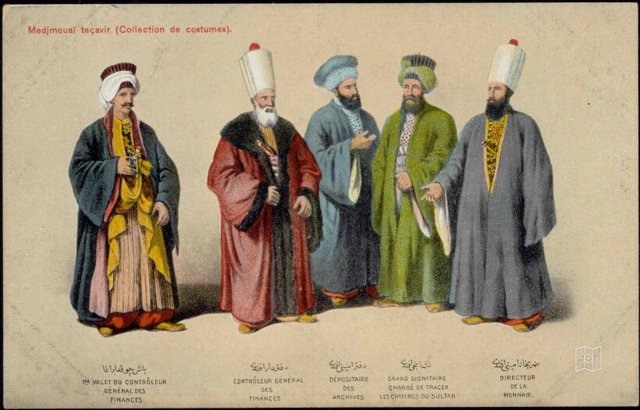 Osmanlı Halkı ve Kostümleri — Portre ve kişi arşivi