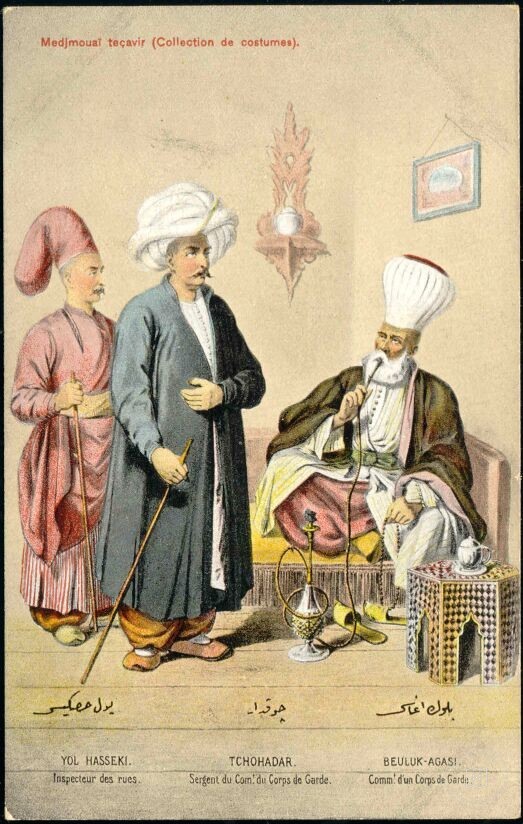 Osmanlı Halkı ve Kostümleri — Portre ve kişi arşivi