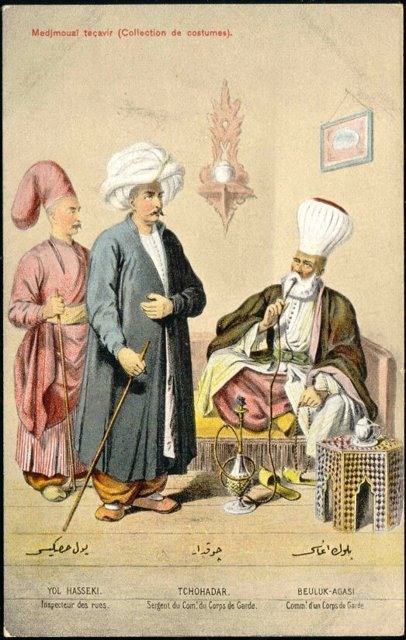 Osmanlı Halkı ve Kostümleri — Portre ve kişi arşivi