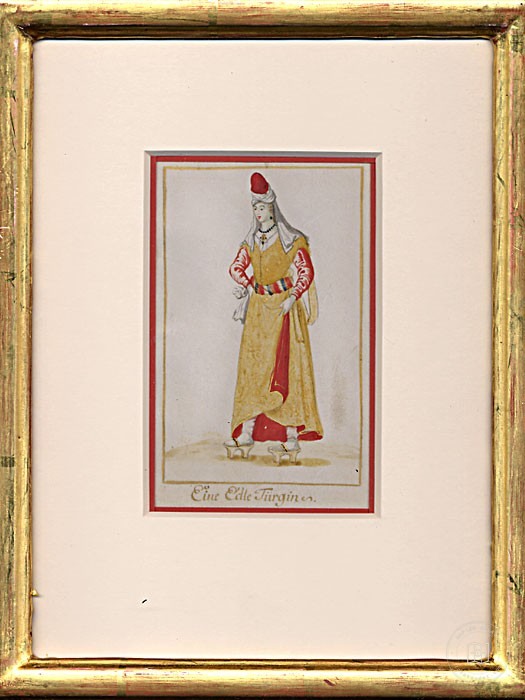 Ottoman People and Costumes — Portrait from the archive