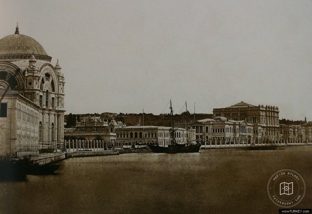 Dolmabahçe and Çırağan — View from the archive