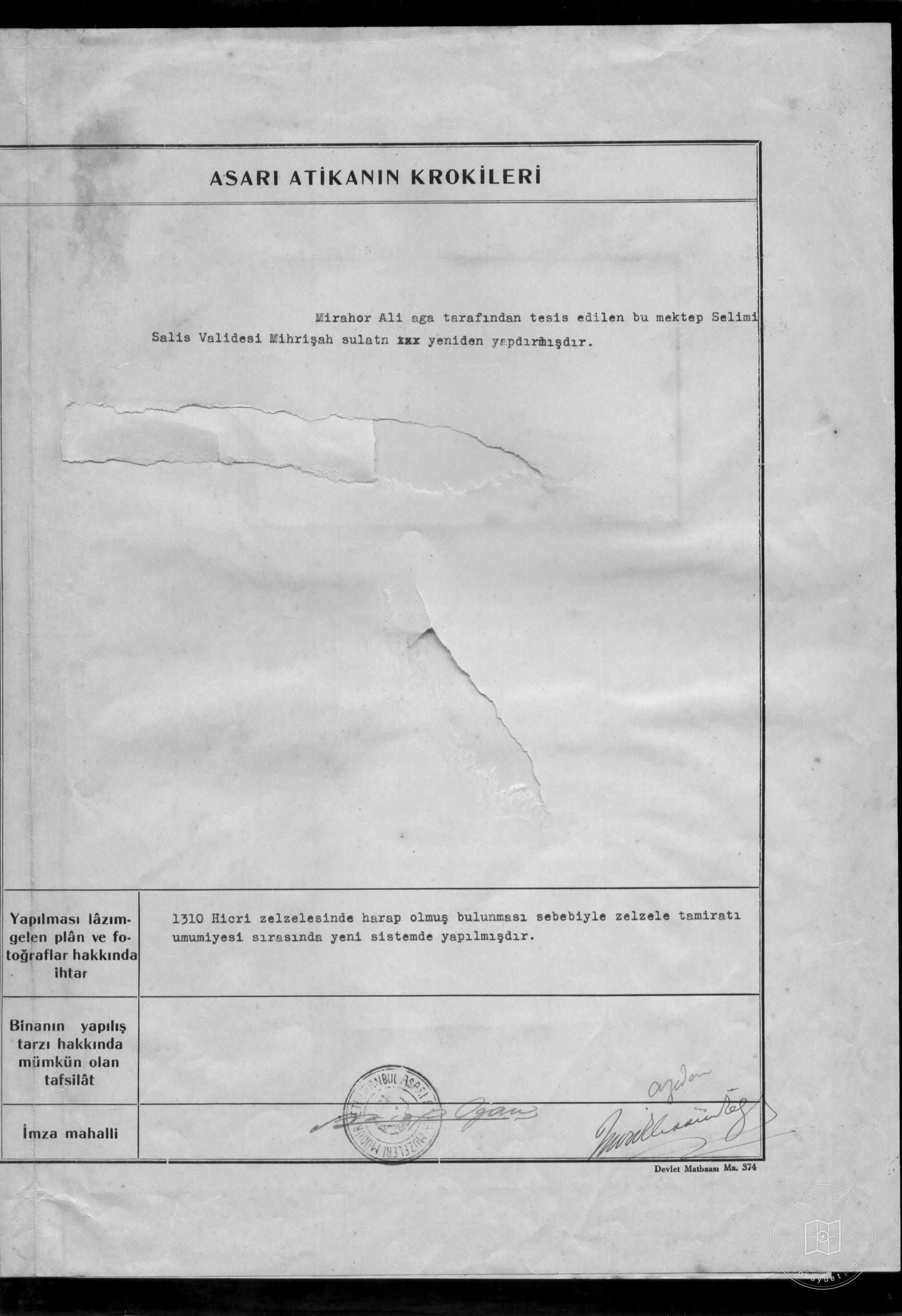 STONE MEKTEP — Document