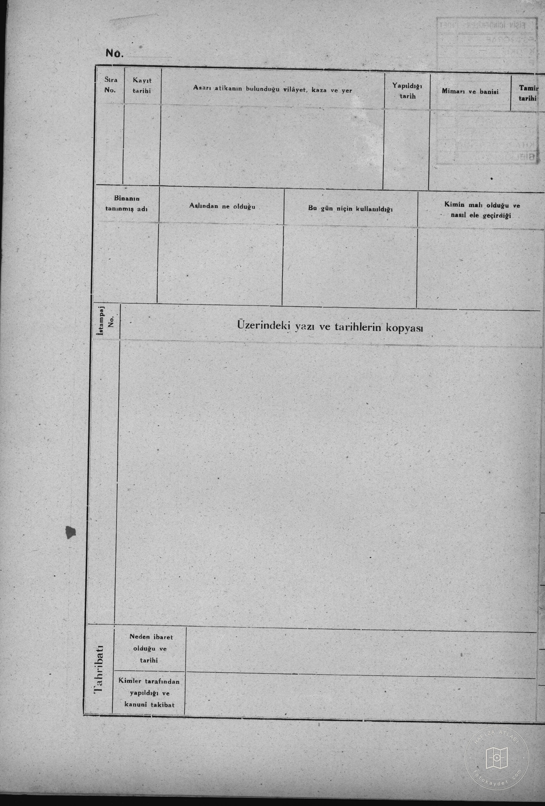 MUHİTTİN EFENDİ Tomb — Document