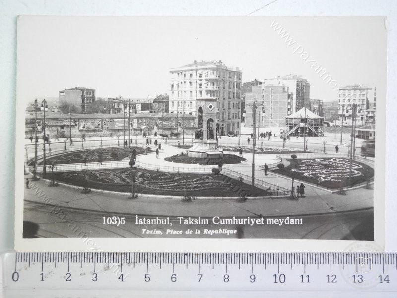 Taksim — Arşivden bir görünüm