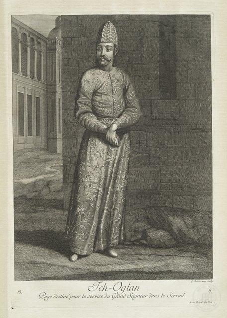 Ottoman People, Soldiers, Officers, Costumes — Portrait from the archive