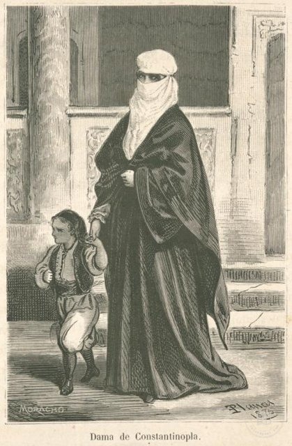 Ottoman People, Soldiers, Officers, Costumes — Portrait from the archive