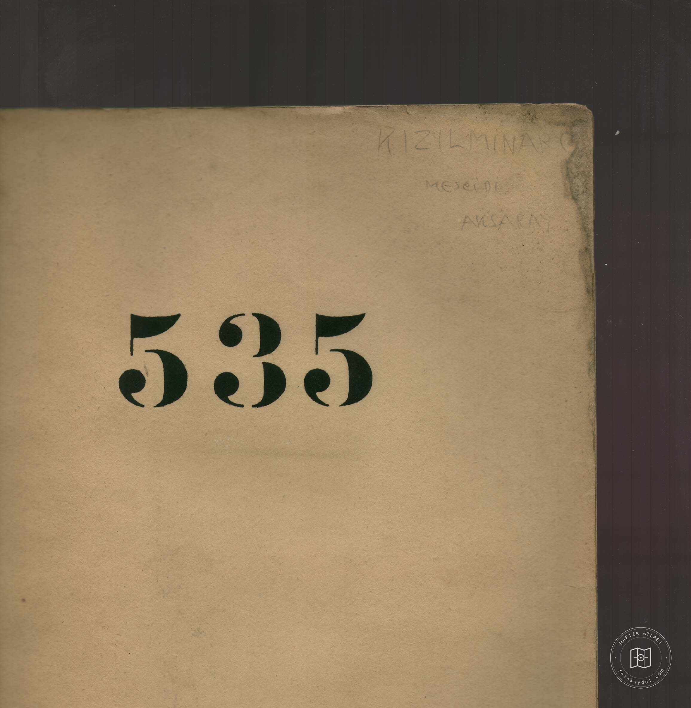 KIZILMİNARE?MESCI — Document
