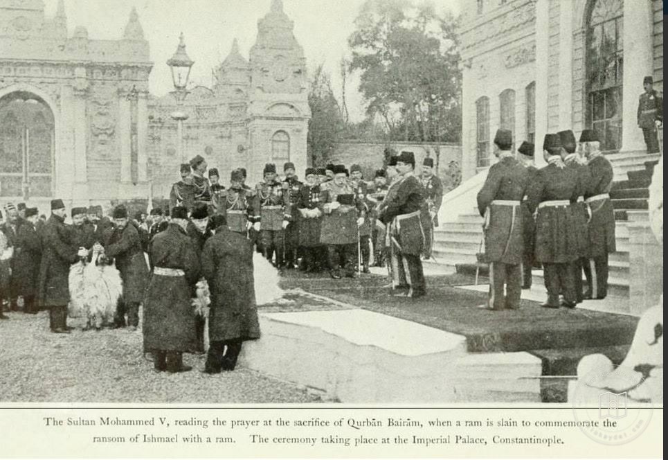 Dolmabahçe ve Çırağan — Arşivden bir görünüm