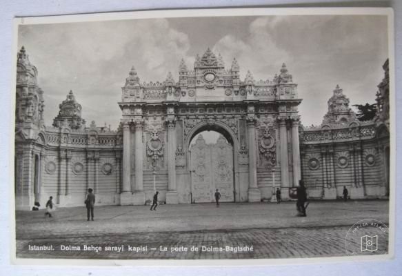Dolmabahçe ve Çırağan — Arşivden bir görünüm